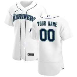 Seattle Mariners 2021/22 Home Custom Jersey