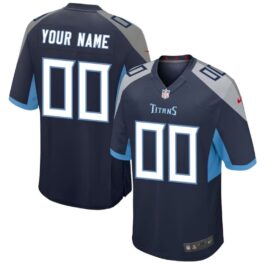 Tennessee Titans 2021/22 Custom Jersey – Navy