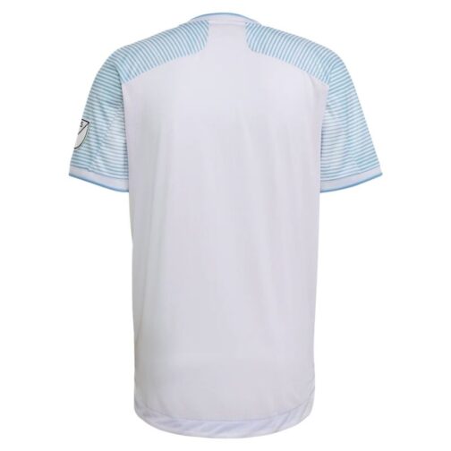 Men's Chicago Fire White 2021 Secondary Authentic Jersey