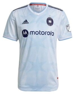 Chicago Fire White 2021 Secondary Authentic Jersey