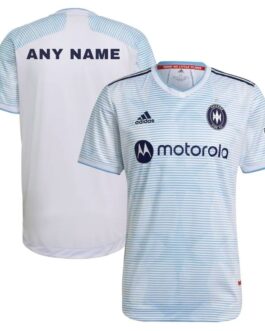 Chicago Fire White 2021 Secondary Authentic Jersey