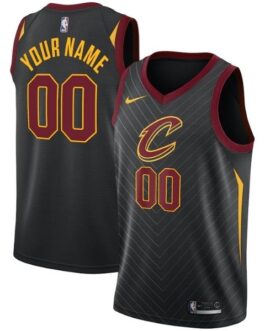 Cleveland Cavaliers 2021/22 Swingman Custom Jersey – Black
