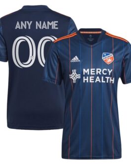 FC Cincinnati Navy 2021 Primary  Custom Jersey