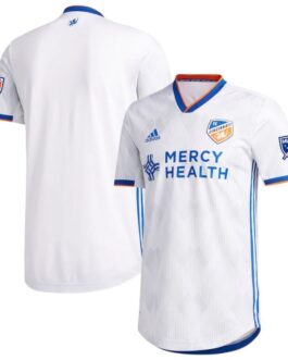 FC Cincinnati White 2021 Primary  Custom Team Jersey