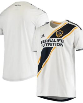 LA Galaxy White 2021 The LA Galaxy Custom Authentic Jersey