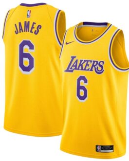 Los Angeles Lakers LeBron James Purple 2021/22 #6 Swingman Player Jersey