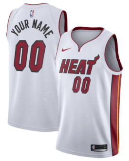 Miami Heat 2021/22 Swingman Custom Jersey – White