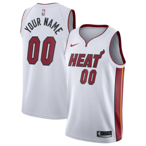 Miami Heat 2021/22 Swingman Custom Jersey - White