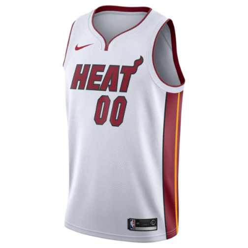 Miami Heat 2021/22 Swingman Custom Jersey - White - Image 2