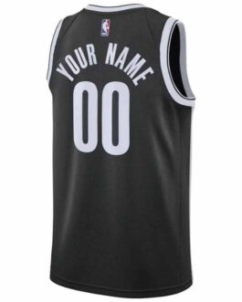Brooklyn Nets 2021/22 Swingman Custom Jersey – Black