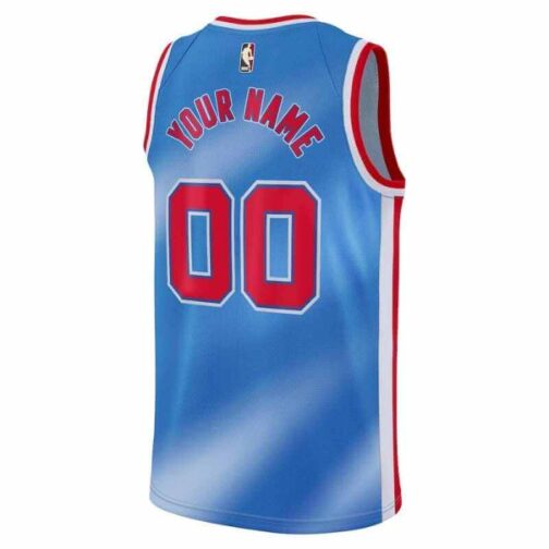 Brooklyn Nets 2021/22 Swingman Custom Jersey - Blue - Image 2