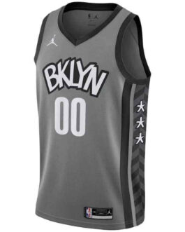 Brooklyn Nets 2021/22 Swingman Custom Jersey – Gray