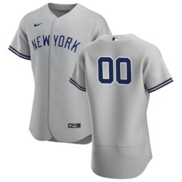 New York Yankees 2021/22 Home Custom Jersey – gray