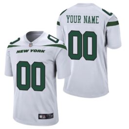 New York Jets 2021/22 Custom Jersey – White