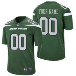 New York Jets 2021/22 Custom Jersey – Green