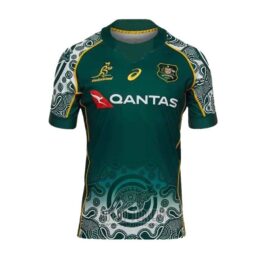 Australia national Rugby team Custom Jersey – Green
