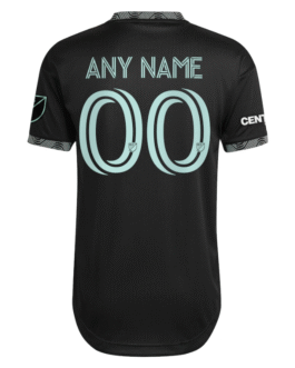 Charlotte FC 2022 Primary Authentic Custom Jersey – Black