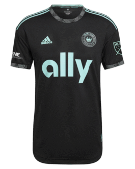 Christian Fuchs Charlotte FC 2022 Newly Minted Authentic Player Jersey – Black