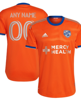 FC Cincinnati 2022 Primary Custom Jersey – Orange