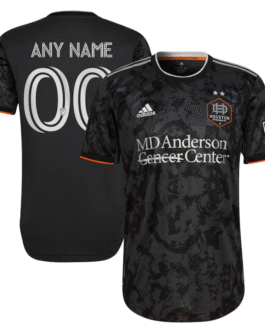 Houston Dynamo FC 2022 Primary Custom Jersey.