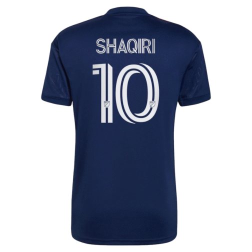Xherdan Shaqiri Chicago Fire 2022 Water Tower Kit Player Jersey - Blue - Image 2