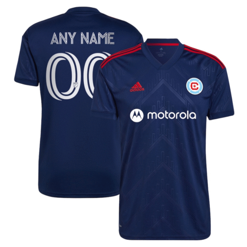 Chicago Fire 2022 Water Tower Kit Custom Jersey - Blue