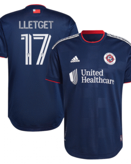 Sebastian Lletget New England Revolution 2022 The Liberty Kit Team Player Jersey – Navy