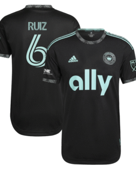 Sergio Ruiz Charlotte FC 2022 Newly Minted Authentic Player Jersey – Black