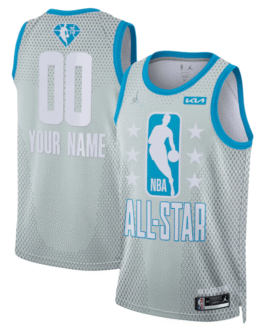 2022 NBA All-Star Game, Customized Jersey – Gray