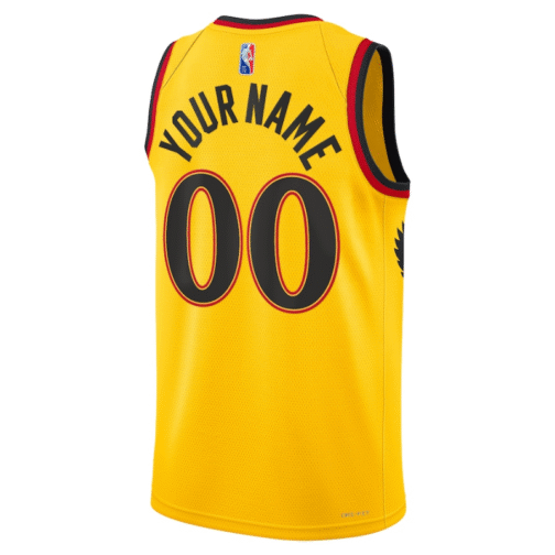 Atlanta Hawks  2022 Customized Jersey - Yellow - Image 3
