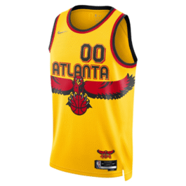 Atlanta Hawks  2022 Customized Jersey – Yellow