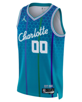 Charlotte Hornets 2022  Customized Jersey – City Edition – Teal