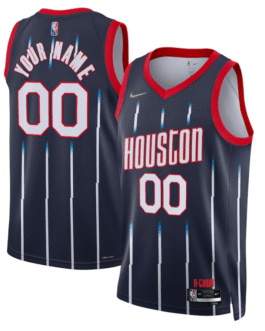 Houston Rockets 2022 Swingman Customized Jersey – City Edition – Navy