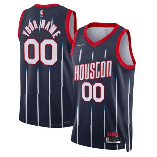 Houston Rockets 2022 Swingman Customized Jersey - City Edition - Navy
