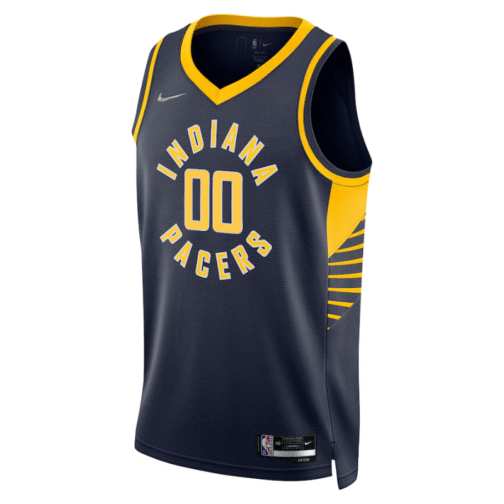 Indiana Pacers 2022 Diamond Swingman Customized Jersey - Icon Edition - Navy - Image 2