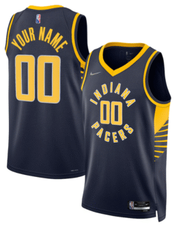 Indiana Pacers 2022 Diamond Swingman Customized Jersey – Icon Edition – Navy