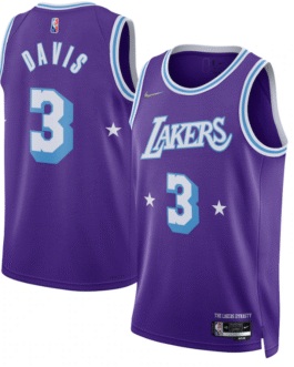 Anthony Davis Los Angeles Lakers  2022 Swingman Jersey – City Edition – Purple