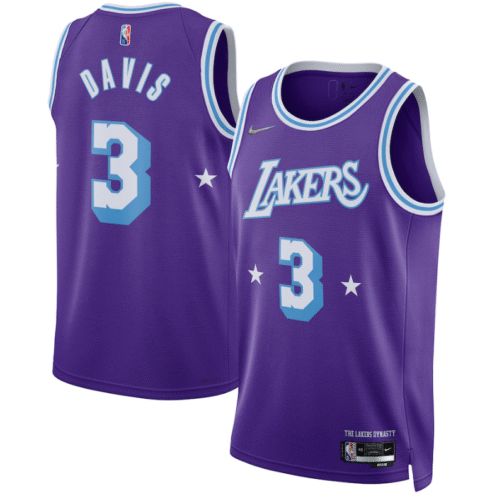 Anthony Davis Los Angeles Lakers  2022 Swingman Jersey - City Edition - Purple