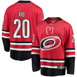 Sebastian Aho – 20 Carolina Hurricanes Player Jersey – Red