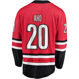 Sebastian Aho – 20 Carolina Hurricanes Player Jersey – Red