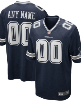 Dallas Cowboys Personalized Jersey – Navy