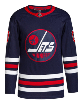 Winnipeg Jets 2022 Alternate Primegreen Custom Jersey – Navy
