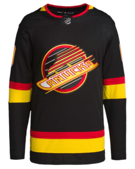 Vancouver Canucks Custom Jersey – Black