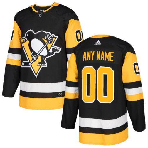 Pittsburgh Penguins Custom Jersey - Black