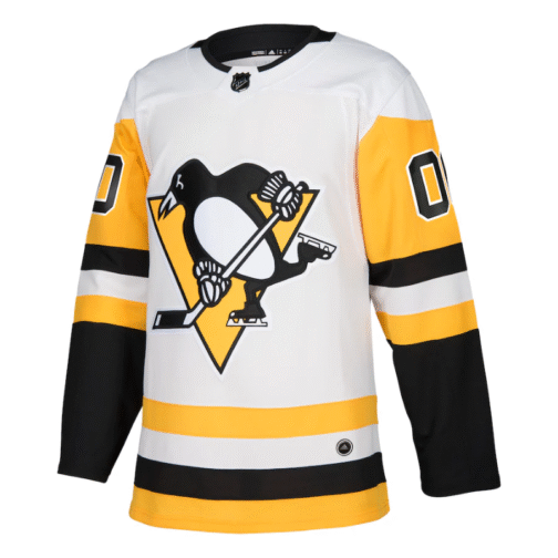 Pittsburgh Penguins Custom Jersey - White - Image 2