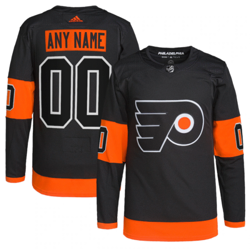 Philadelphia Flyers Custom Jersey - Black
