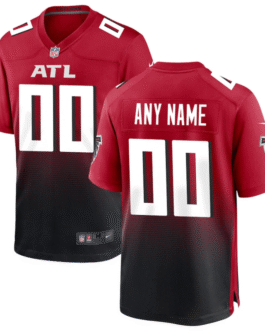 Atlanta Falcons Customized Jersey – Red