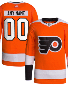 Philadelphia Flyers Custom Jersey – Orange