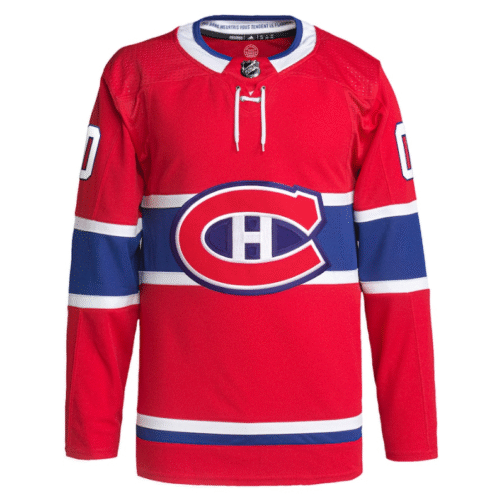 Montreal Canadiens Home Custom Jersey - Red - Image 2