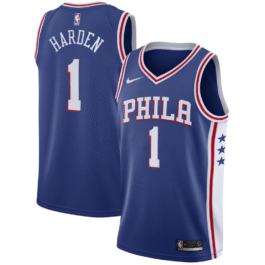 James Harden Philadelphia 76ers 20222 Swingman Jersey – Icon Edition – Royal